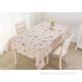 Vinyl Table Cover OEM Wholesale Embossed Beautiful Decoration PVC Tablecloth Supplier